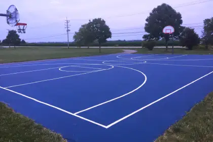 Basketball Court Installation